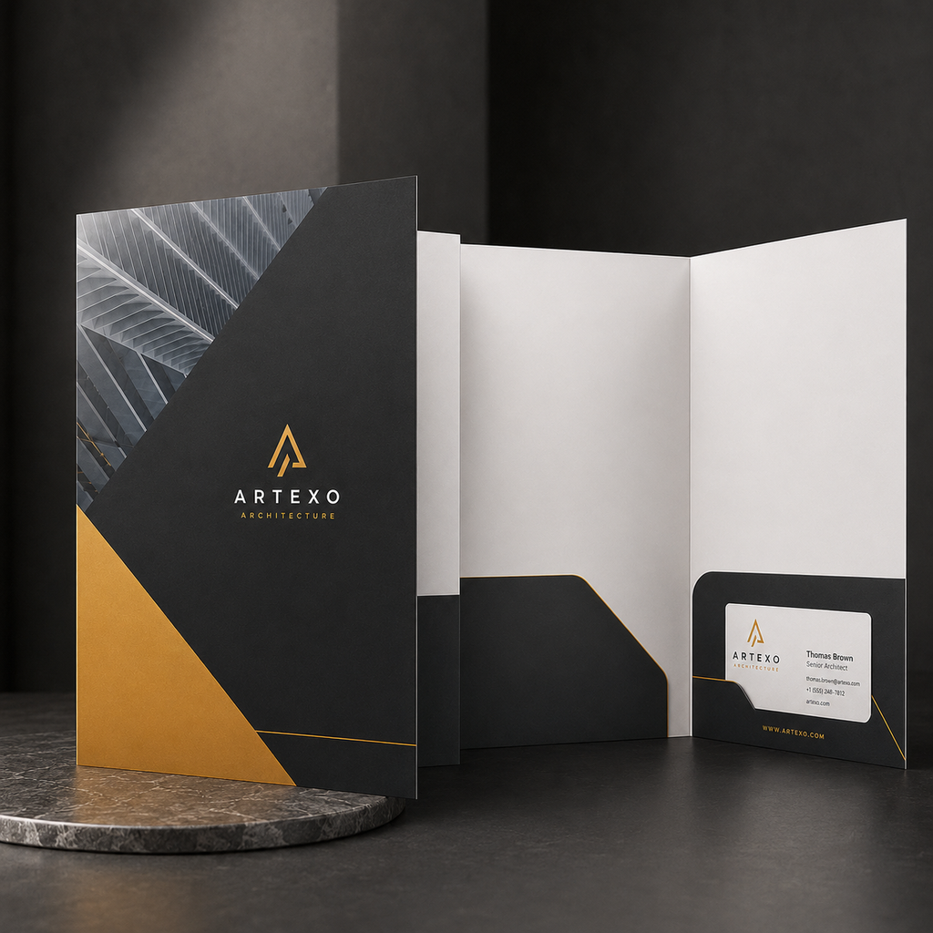 Folders with Soft Touch Finish 2