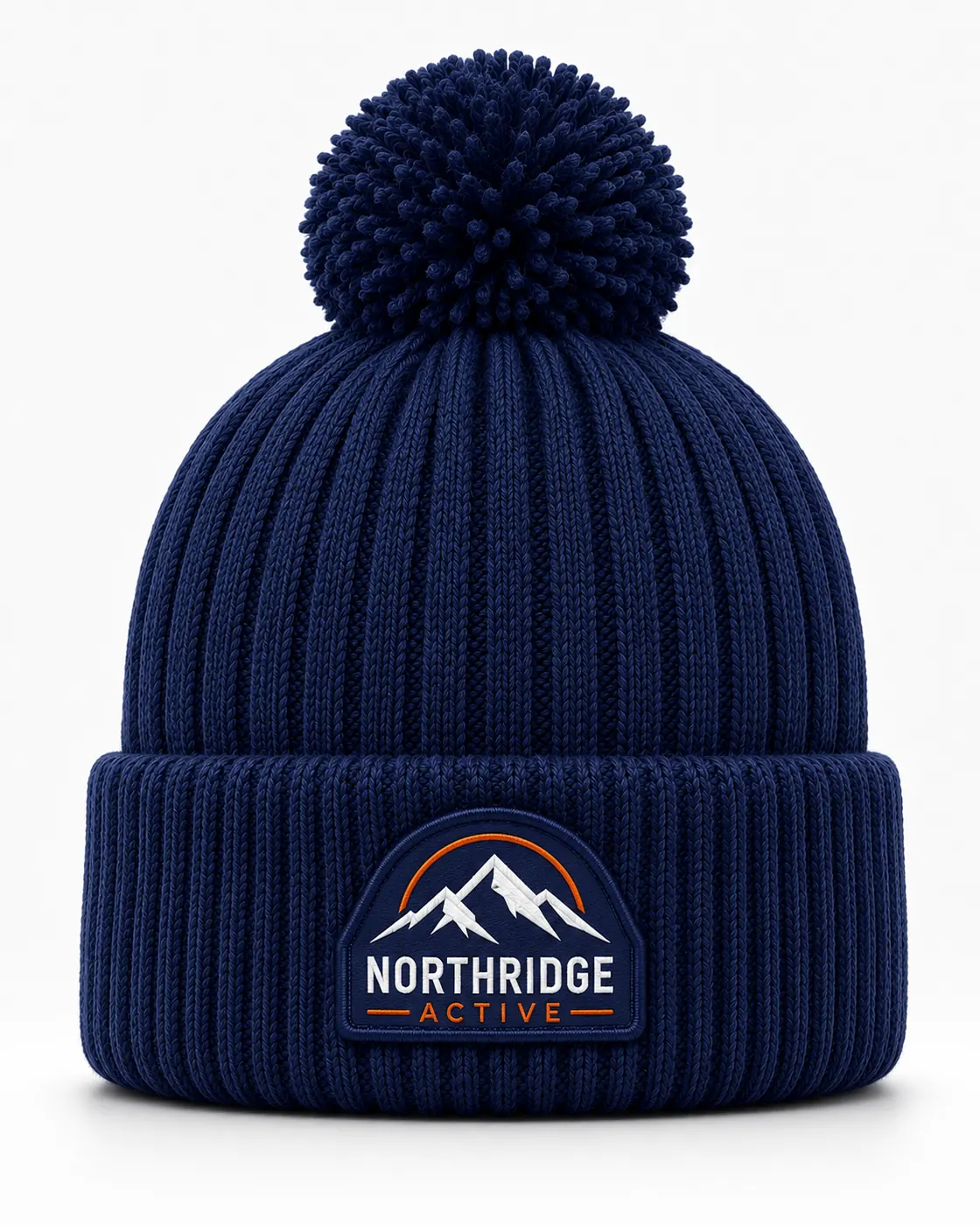 Sport-Tek Solid Pom Pom Beanie