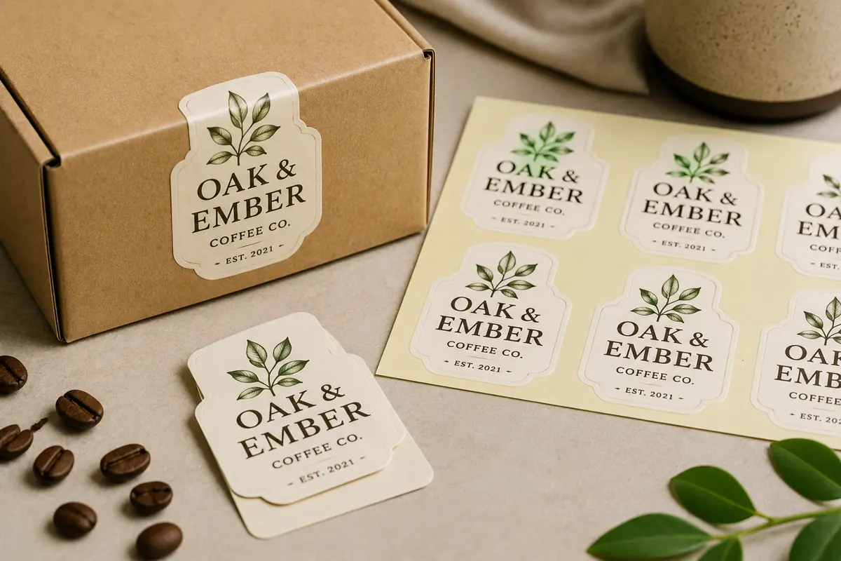 Business Card Stickers