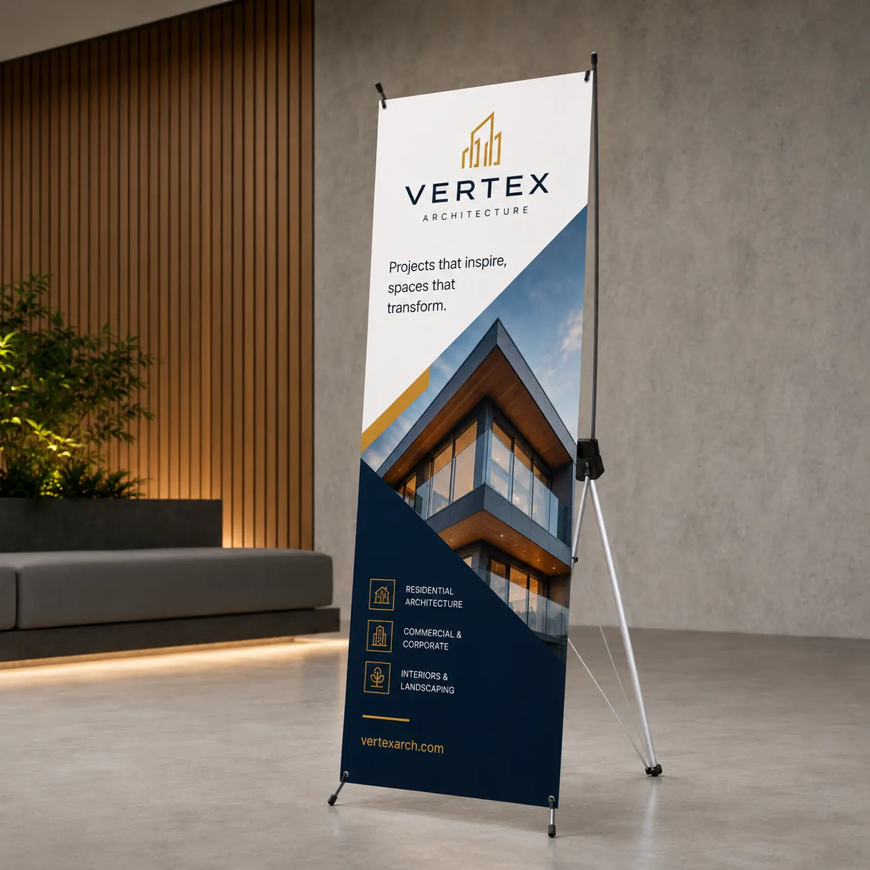 X Banner Stand