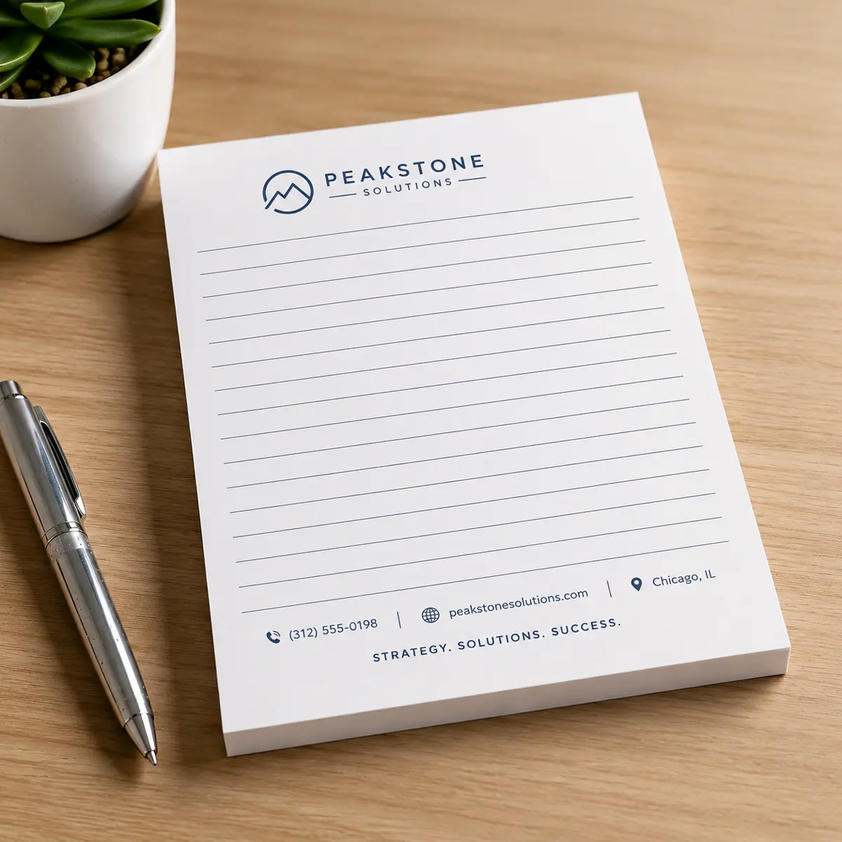 1-Color Notepads