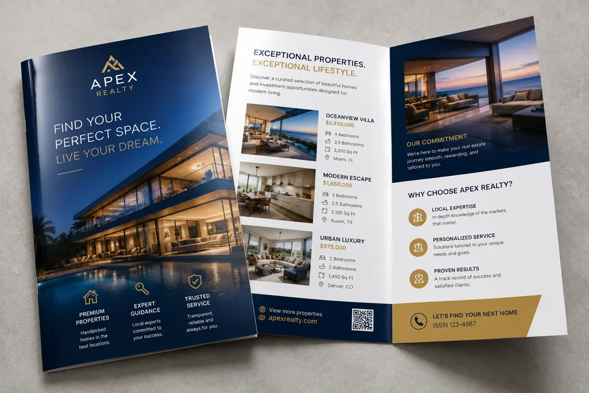Brochures/Flyers Matte Finish