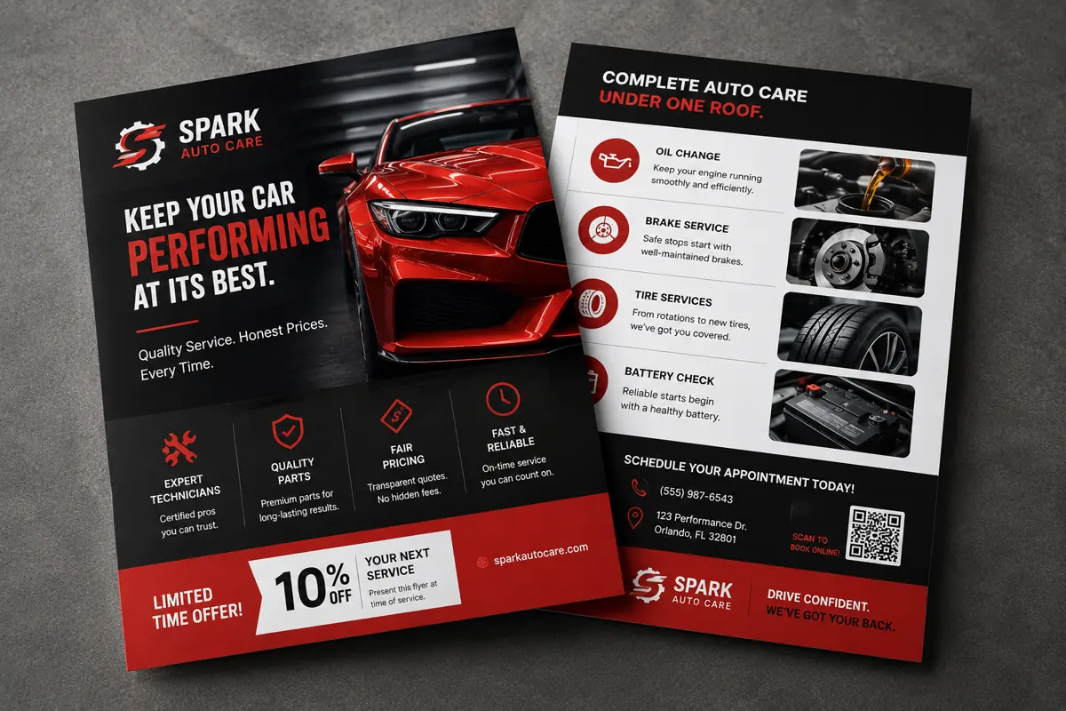 Brochures/Flyers Soft Touch