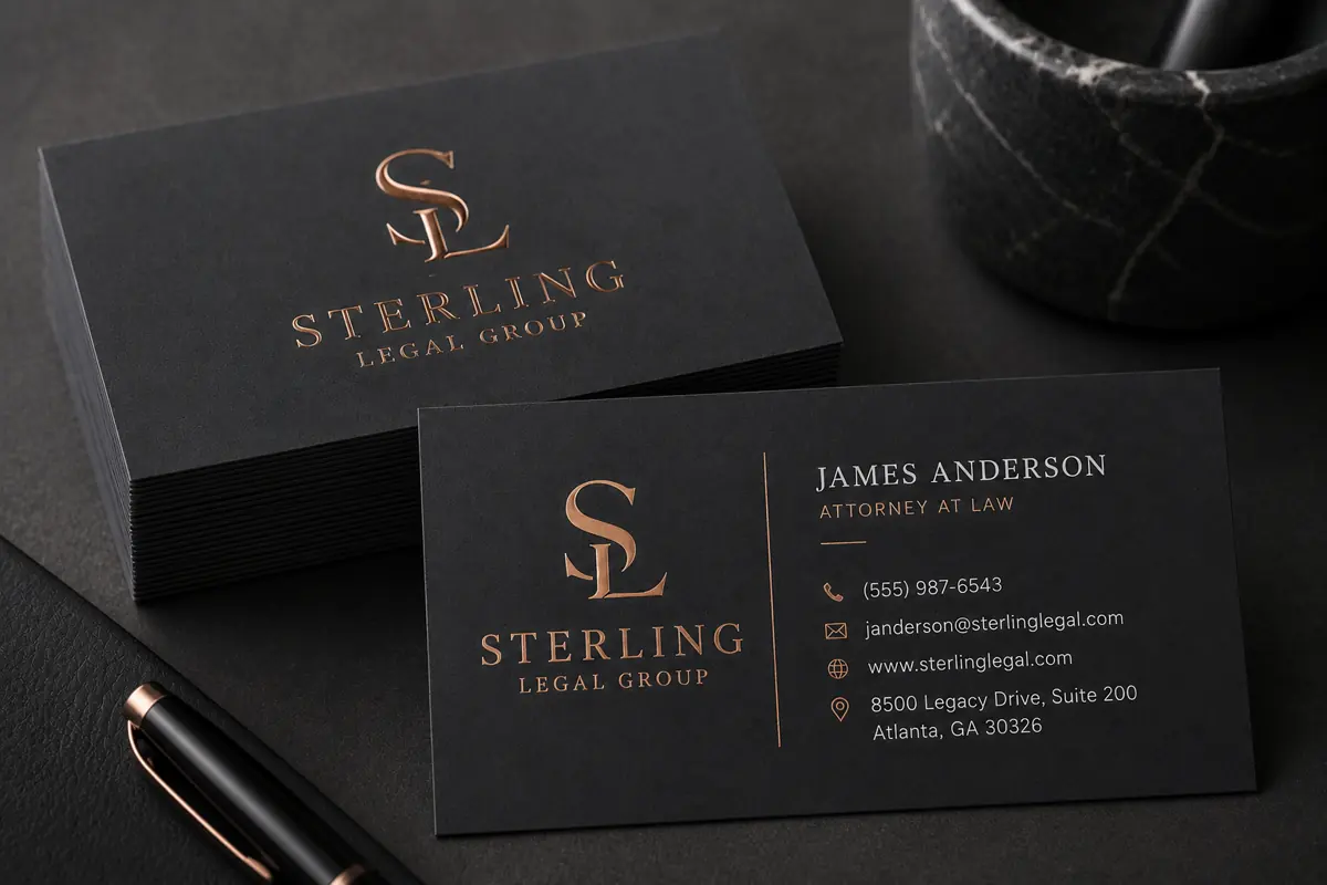 Business Cards with Matte Finish