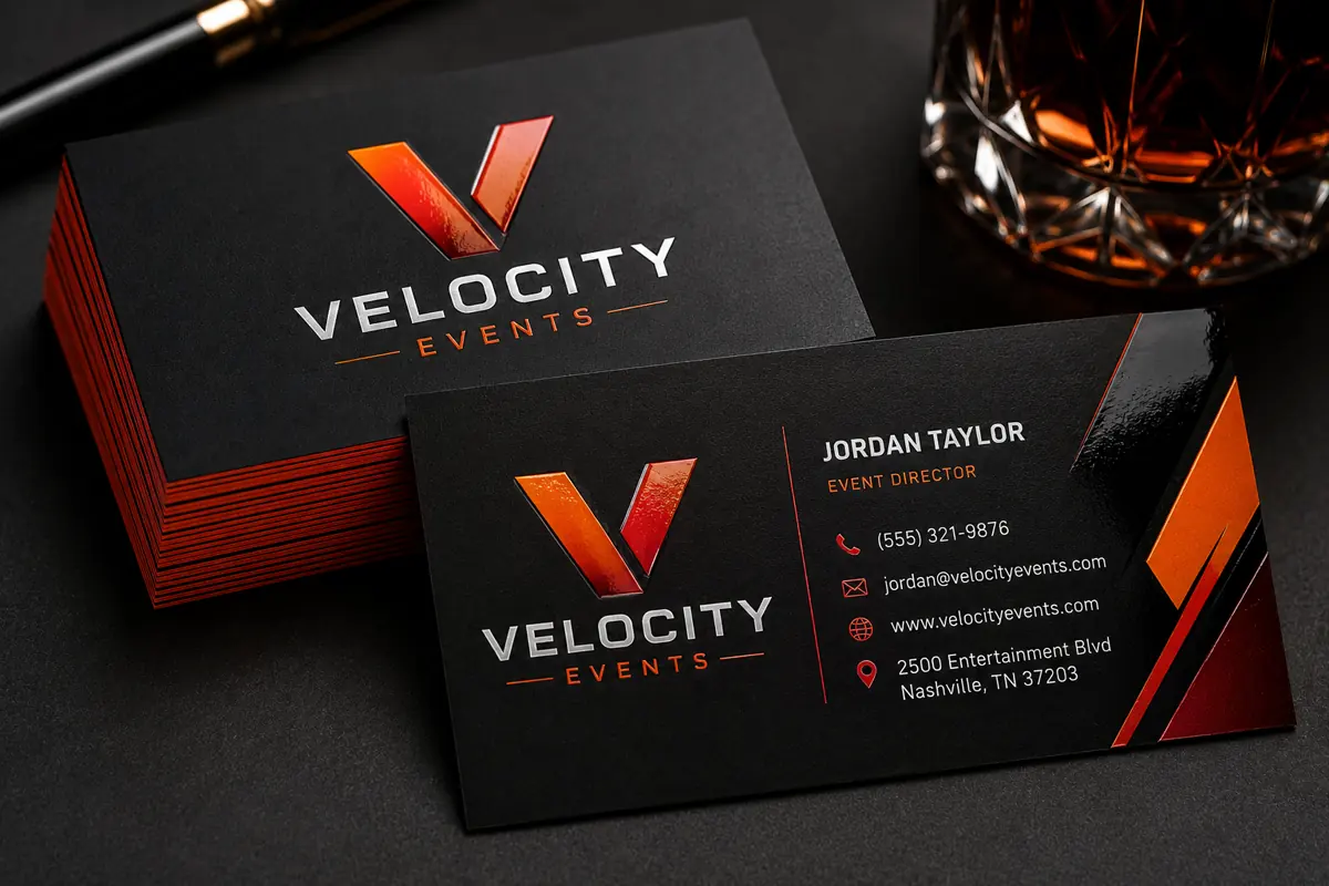Business Cards with UV Coating