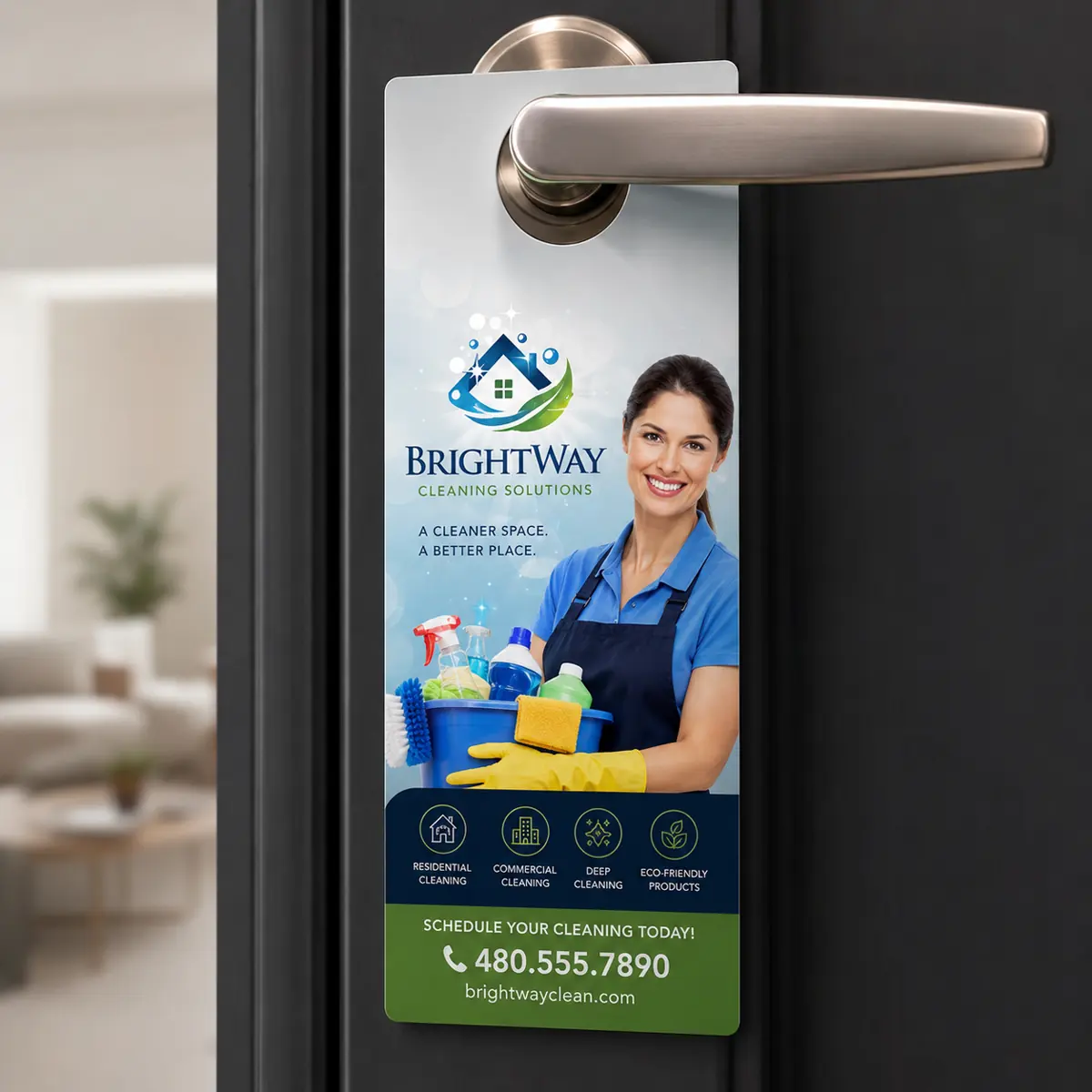 Door Hangers with UV Coating