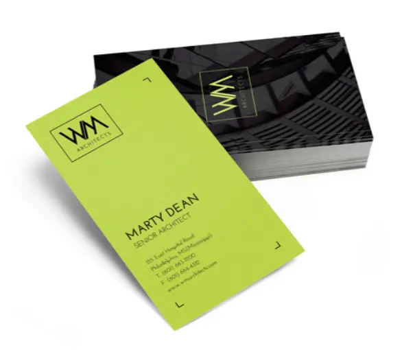 Business Cards with Soft Touch Finish