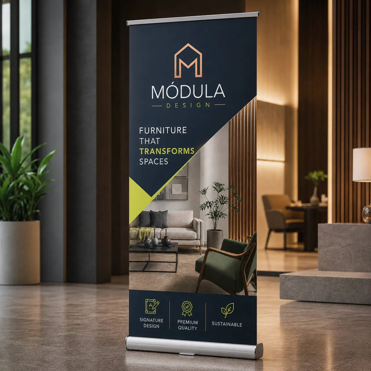 Economy Banner Stand